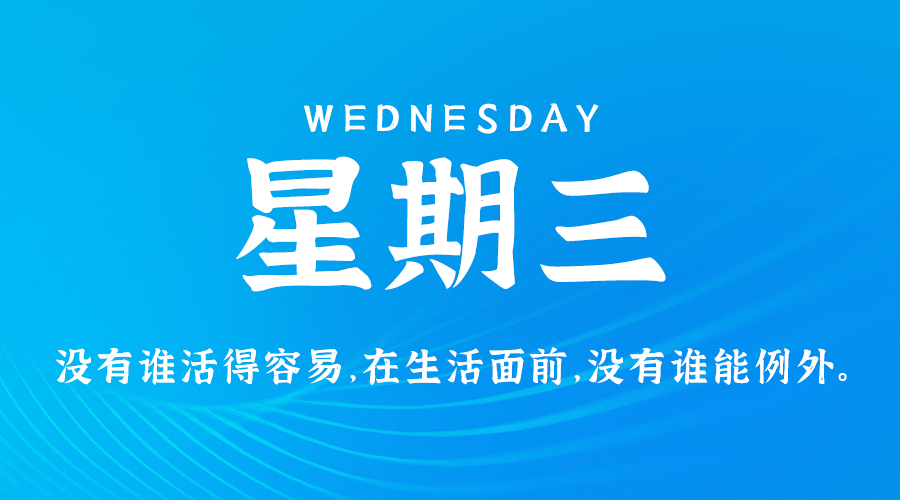 11日06日，星期三，在这里每天60秒读懂世界！